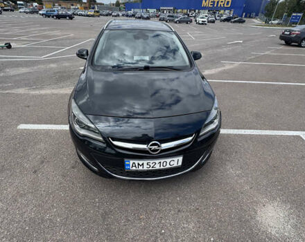Черный Опель Астра, объемом двигателя 1.7 л и пробегом 191 тыс. км за 7800 $, фото 1 на Automoto.ua