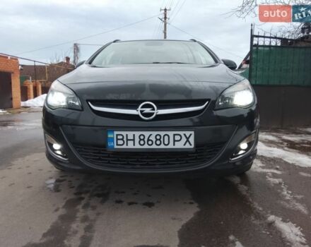 Черный Опель Астра, объемом двигателя 1.7 л и пробегом 310 тыс. км за 7500 $, фото 1 на Automoto.ua