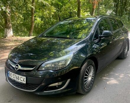 Черный Опель Астра, объемом двигателя 1.7 л и пробегом 276 тыс. км за 6250 $, фото 1 на Automoto.ua