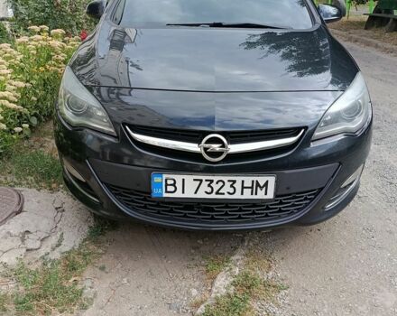 Черный Опель Астра, объемом двигателя 1.7 л и пробегом 340 тыс. км за 8000 $, фото 1 на Automoto.ua