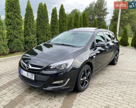 Черный Опель Астра, объемом двигателя 1.7 л и пробегом 278 тыс. км за 7600 $, фото 1 на Automoto.ua