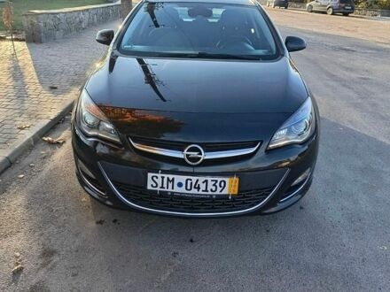 Черный Опель Астра, объемом двигателя 1.7 л и пробегом 295 тыс. км за 7300 $, фото 1 на Automoto.ua