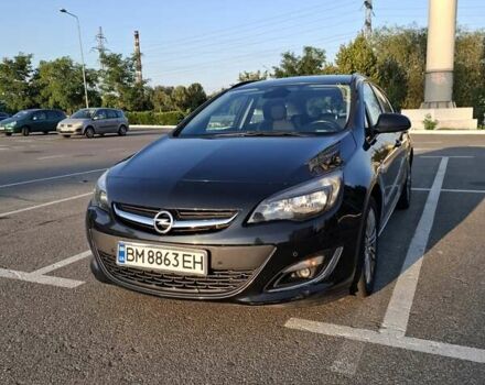 Черный Опель Астра, объемом двигателя 1.4 л и пробегом 236 тыс. км за 7700 $, фото 1 на Automoto.ua