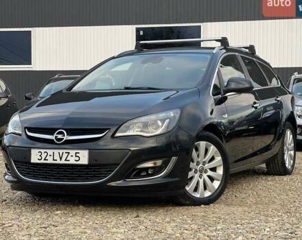 Черный Опель Астра, объемом двигателя 1.7 л и пробегом 206 тыс. км за 8998 $, фото 1 на Automoto.ua
