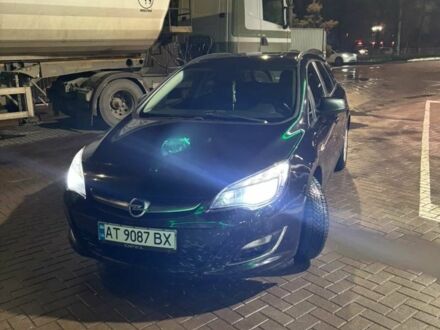 Черный Опель Астра, объемом двигателя 1.7 л и пробегом 275 тыс. км за 7600 $, фото 1 на Automoto.ua
