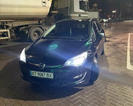 Черный Опель Астра, объемом двигателя 1.7 л и пробегом 275 тыс. км за 7600 $, фото 1 на Automoto.ua