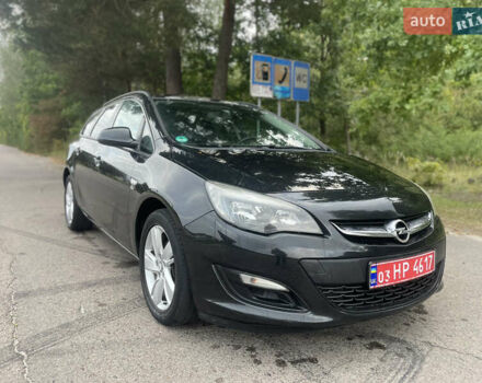 Чорний Опель Астра, об'ємом двигуна 1.7 л та пробігом 218 тис. км за 6999 $, фото 1 на Automoto.ua