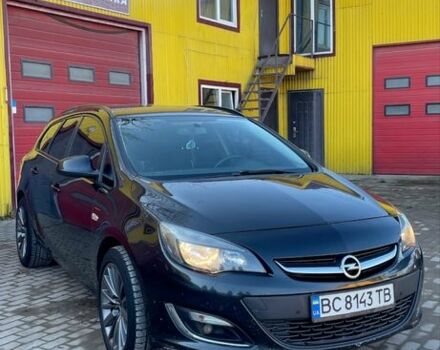 Черный Опель Астра, объемом двигателя 1.7 л и пробегом 270 тыс. км за 6500 $, фото 1 на Automoto.ua