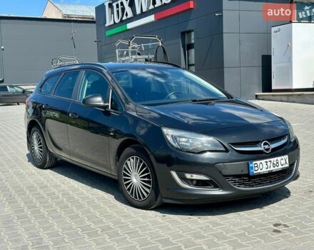 Черный Опель Астра, объемом двигателя 1.7 л и пробегом 275 тыс. км за 5850 $, фото 1 на Automoto.ua