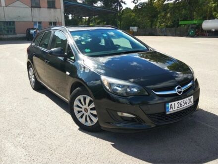 Черный Опель Астра, объемом двигателя 1.7 л и пробегом 255 тыс. км за 6700 $, фото 1 на Automoto.ua