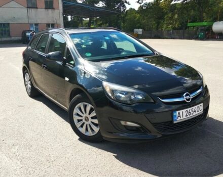 Черный Опель Астра, объемом двигателя 1.7 л и пробегом 255 тыс. км за 6700 $, фото 1 на Automoto.ua