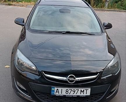Черный Опель Астра, объемом двигателя 1.7 л и пробегом 270 тыс. км за 6500 $, фото 1 на Automoto.ua