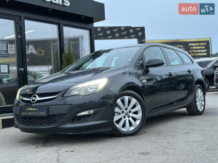 Черный Опель Астра, объемом двигателя 1.7 л и пробегом 266 тыс. км за 8900 $, фото 1 на Automoto.ua