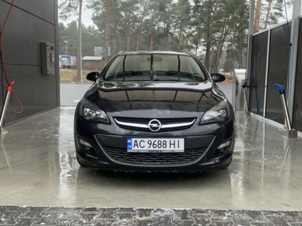 Опель Астра 2014 в Маневичах на Automoto.ua Черный Опель Астра, объемом двигателя 1.6 л и пробегом 280 тыс. км за 7300 $, фото 1 на Automoto.ua
