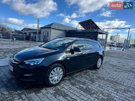 Черный Опель Астра, объемом двигателя 1.6 л и пробегом 225 тыс. км за 8000 $, фото 1 на Automoto.ua