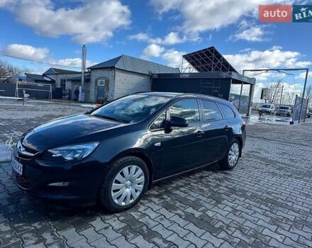 Черный Опель Астра, объемом двигателя 1.6 л и пробегом 225 тыс. км за 8000 $, фото 1 на Automoto.ua