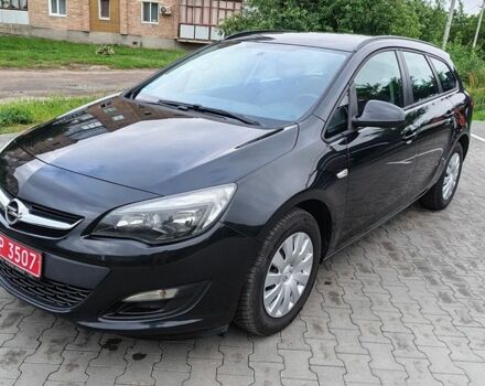 Черный Опель Астра, объемом двигателя 1.6 л и пробегом 207 тыс. км за 7800 $, фото 1 на Automoto.ua
