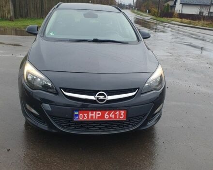 Черный Опель Астра, объемом двигателя 1.6 л и пробегом 251 тыс. км за 7500 $, фото 1 на Automoto.ua