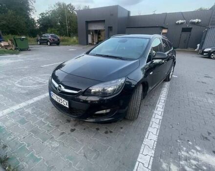 Черный Опель Астра, объемом двигателя 1.6 л и пробегом 234 тыс. км за 7800 $, фото 1 на Automoto.ua