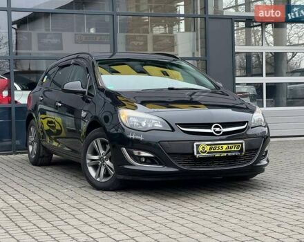 Черный Опель Астра, объемом двигателя 1.6 л и пробегом 145 тыс. км за 9600 $, фото 1 на Automoto.ua