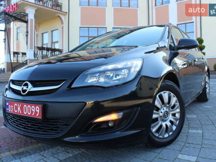 Черный Опель Астра, объемом двигателя 1.6 л и пробегом 205 тыс. км за 7790 $, фото 1 на Automoto.ua