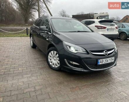Черный Опель Астра, объемом двигателя 1.6 л и пробегом 170 тыс. км за 8999 $, фото 1 на Automoto.ua