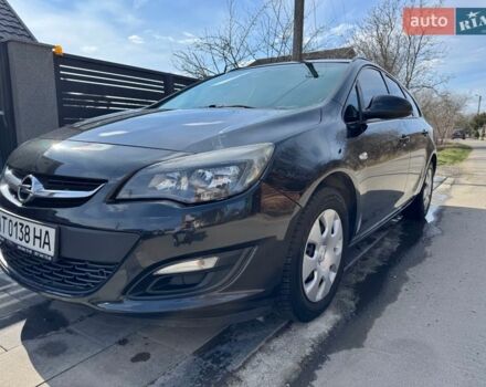 Черный Опель Астра, объемом двигателя 1.6 л и пробегом 285 тыс. км за 7299 $, фото 1 на Automoto.ua