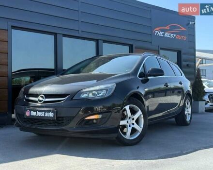 Черный Опель Астра, объемом двигателя 1.6 л и пробегом 216 тыс. км за 7900 $, фото 1 на Automoto.ua
