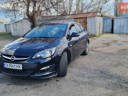 Черный Опель Астра, объемом двигателя 1.6 л и пробегом 240 тыс. км за 8800 $, фото 1 на Automoto.ua