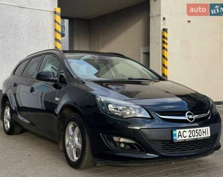 Черный Опель Астра, объемом двигателя 1.6 л и пробегом 255 тыс. км за 8400 $, фото 1 на Automoto.ua