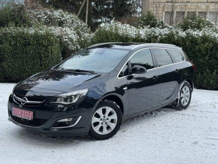 Черный Опель Астра, объемом двигателя 1.6 л и пробегом 222 тыс. км за 9200 $, фото 1 на Automoto.ua