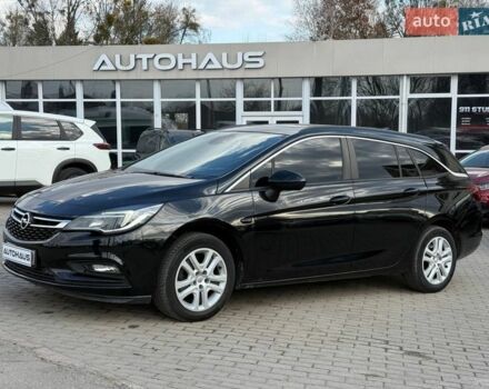 Черный Опель Астра, объемом двигателя 1.6 л и пробегом 170 тыс. км за 11200 $, фото 1 на Automoto.ua