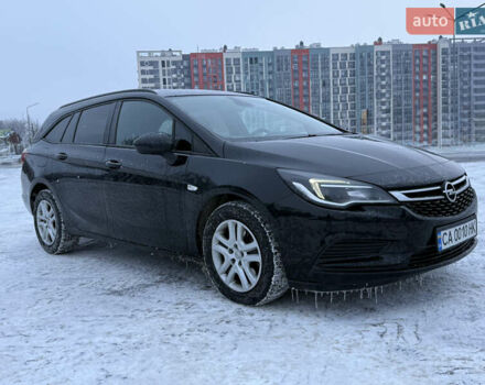 Черный Опель Астра, объемом двигателя 1.6 л и пробегом 195 тыс. км за 10500 $, фото 1 на Automoto.ua