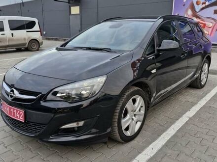 Черный Опель Астра, объемом двигателя 1.6 л и пробегом 236 тыс. км за 7950 $, фото 1 на Automoto.ua