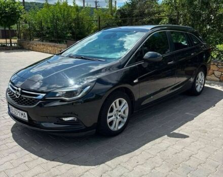 Черный Опель Астра, объемом двигателя 1.6 л и пробегом 230 тыс. км за 7717 $, фото 1 на Automoto.ua