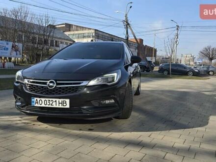 Черный Опель Астра, объемом двигателя 1.6 л и пробегом 230 тыс. км за 11200 $, фото 1 на Automoto.ua