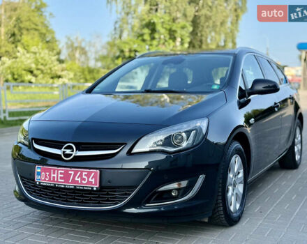 Черный Опель Астра, объемом двигателя 1.6 л и пробегом 225 тыс. км за 9950 $, фото 1 на Automoto.ua