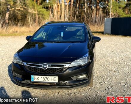 Черный Опель Астра, объемом двигателя 1.6 л и пробегом 200 тыс. км за 9500 $, фото 1 на Automoto.ua
