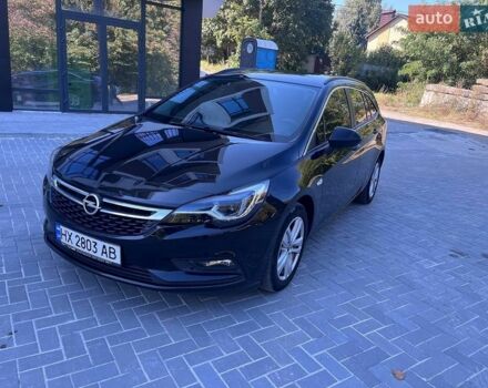 Черный Опель Астра, объемом двигателя 1.6 л и пробегом 227 тыс. км за 10500 $, фото 1 на Automoto.ua