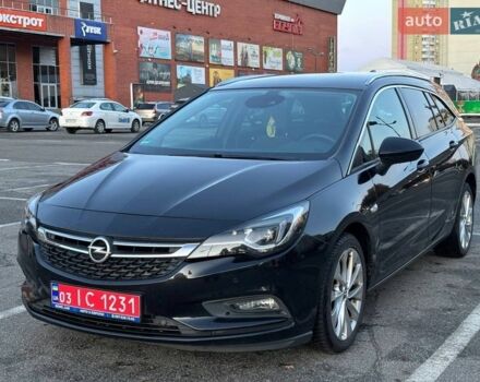 Черный Опель Астра, объемом двигателя 1.6 л и пробегом 223 тыс. км за 10300 $, фото 1 на Automoto.ua