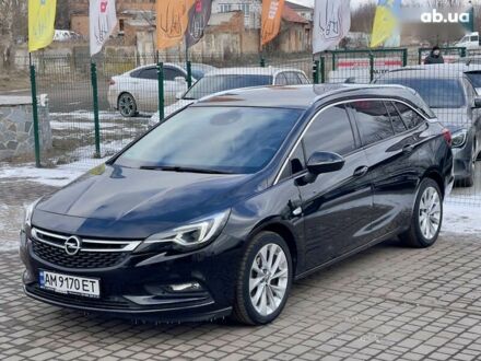 Опель Астра 2017 у Бердичеве на Automoto.ua Чорний Опель Астра, об'ємом двигуна 1.6 л та пробігом 213 тис. км за 11199 $, фото 1 на Automoto.ua