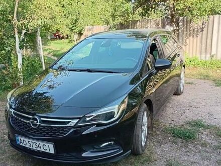 Черный Опель Астра, объемом двигателя 1.6 л и пробегом 161 тыс. км за 9200 $, фото 1 на Automoto.ua