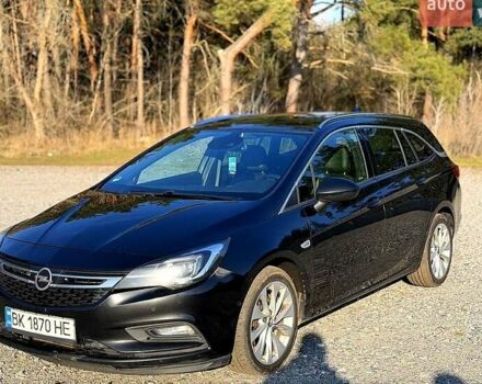 Черный Опель Астра, объемом двигателя 1.6 л и пробегом 200 тыс. км за 9500 $, фото 1 на Automoto.ua