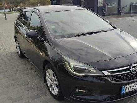 Черный Опель Астра, объемом двигателя 1.6 л и пробегом 162 тыс. км за 11500 $, фото 1 на Automoto.ua