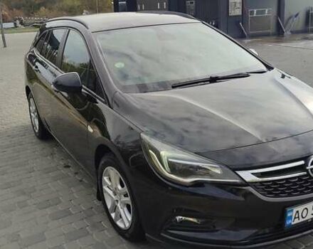 Черный Опель Астра, объемом двигателя 1.6 л и пробегом 162 тыс. км за 11500 $, фото 1 на Automoto.ua