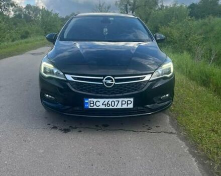 Черный Опель Астра, объемом двигателя 1.6 л и пробегом 242 тыс. км за 8400 $, фото 1 на Automoto.ua