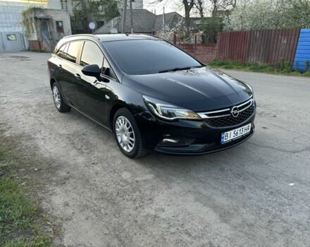 Черный Опель Астра, объемом двигателя 1.6 л и пробегом 246 тыс. км за 9500 $, фото 1 на Automoto.ua