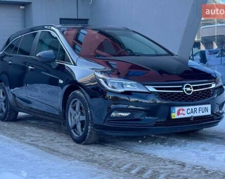 Черный Опель Астра, объемом двигателя 1.6 л и пробегом 222 тыс. км за 10700 $, фото 1 на Automoto.ua