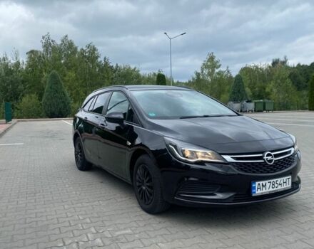 Чорний Опель Астра, об'ємом двигуна 1.6 л та пробігом 218 тис. км за 8950 $, фото 1 на Automoto.ua