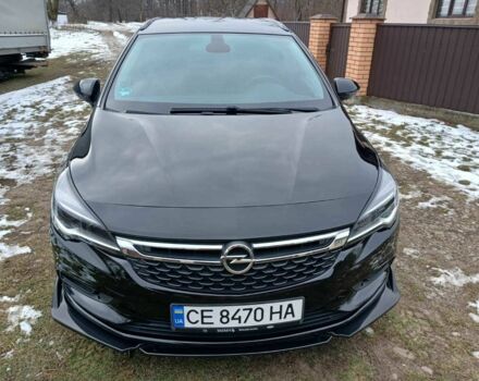 Черный Опель Астра, объемом двигателя 1.6 л и пробегом 65 тыс. км за 13000 $, фото 1 на Automoto.ua